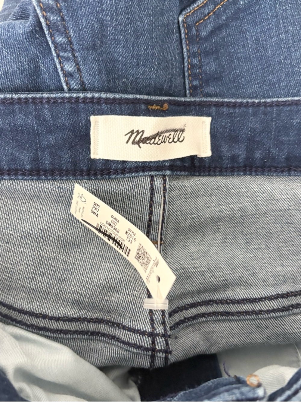 NWT Madewell The Tall Curvy Flare Crop Jean Super Stretch Denim Osgoode Wash - Picture 4 of 6